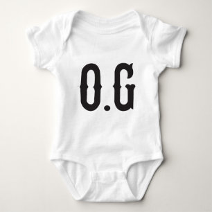 O.G Vorlagengangster Baby Strampler