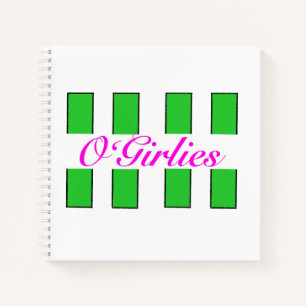 O’Girlies Spiral Notebook Notizbuch