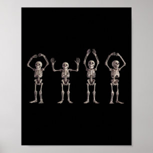 O-h-i-o Staat Skeleton Lover Ohio Halloween Men Wo Poster