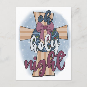 O Heilige Nacht Der Glaube Hoffnung Liebe Weihnach Postkarte