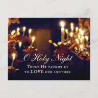O Heilige Nacht, wahrlich, er lehrte uns Liebe