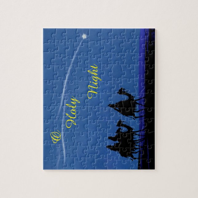 O Heilige Nacht Weihnachtspuzzle Puzzle (Vertikal)