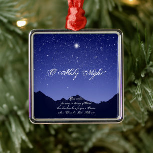 O Heiliger Nachtplatz Weihnachtsschmuck
