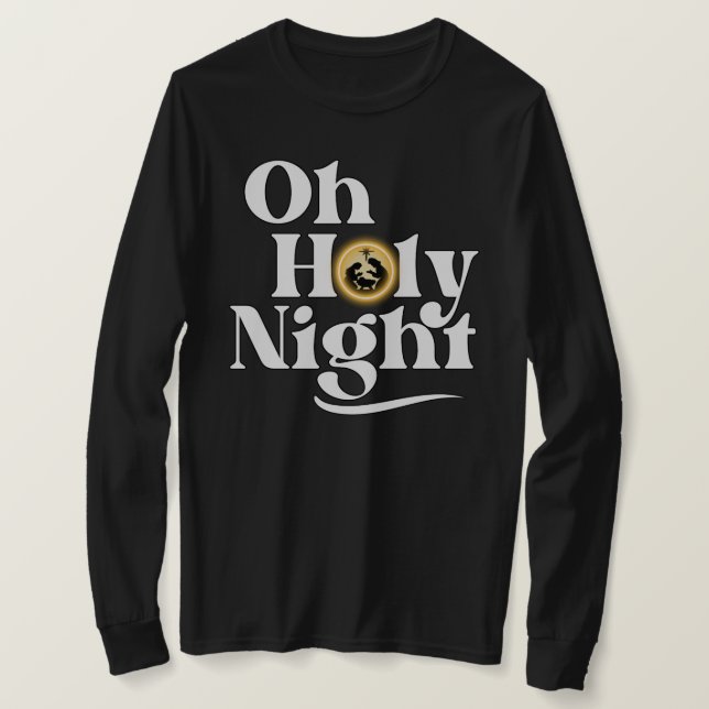 O Holy Night T-Shirt (Design vorne)