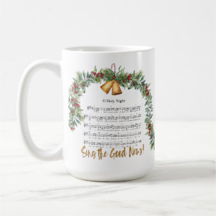 O HOLY NIGHT Worship Hymn 15oz Scripture Kaffeetasse