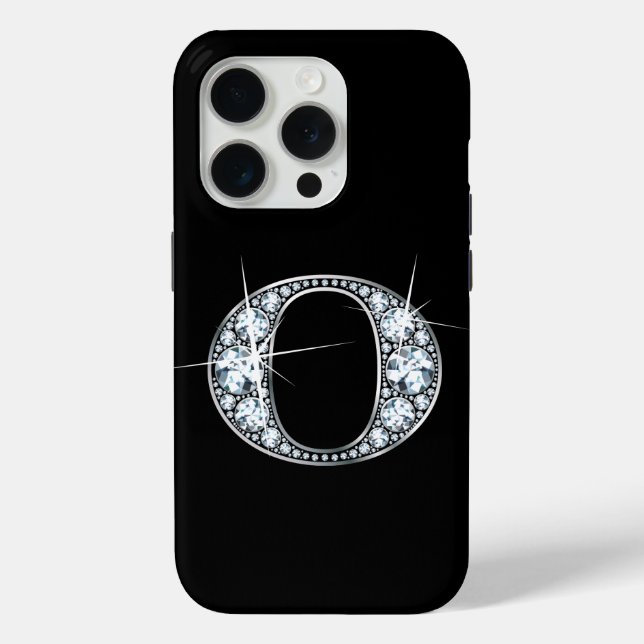 O Imitate Diamond Monogram Case-Mate iPhone Hülle (Rückseite)