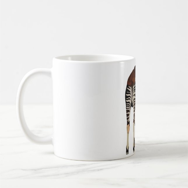 O ist für Okapi Kaffeetasse (Links)