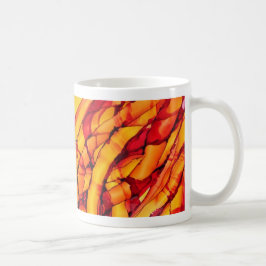 O ist für orange Alphabetkunst-Tasse Tasse
