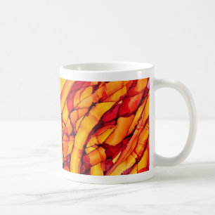O ist für orange Alphabetkunst-Tasse Tasse