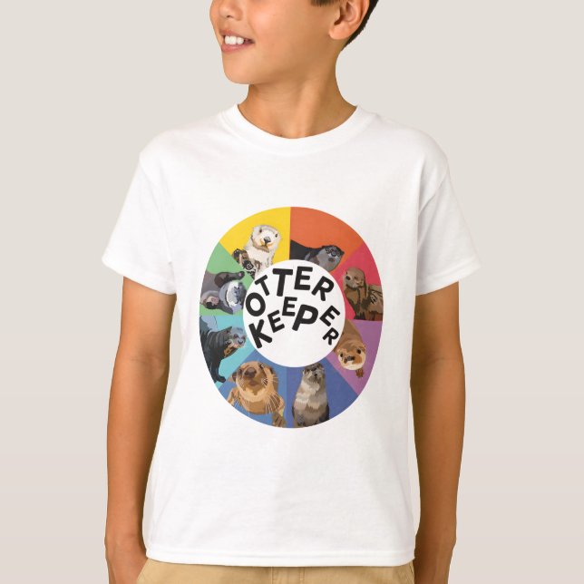 O ist für Otter Keeper T-Shirt (Vorderseite)