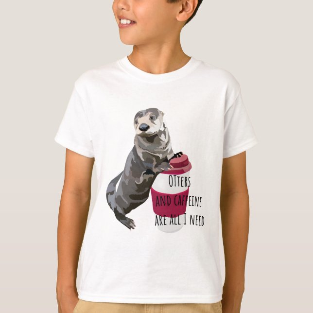 O ist für Otter T-Shirt (Vorderseite)
