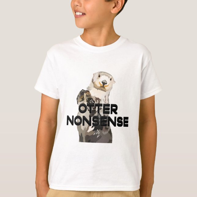O ist für Otter T-Shirt (Vorderseite)