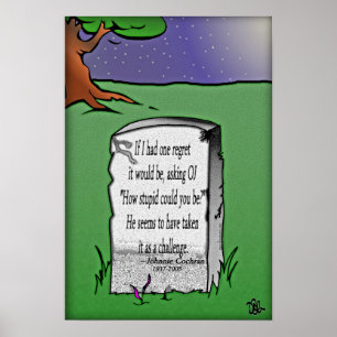 O.J. akzeptiert das Challenge Poster