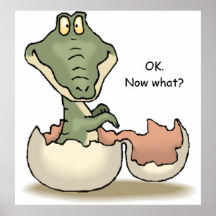 O.K. Jetzt was? Poster