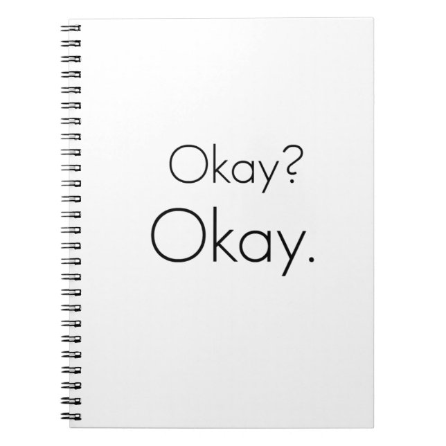 O.K.? O.K. NOTIZBLOCK (Vorderseite)