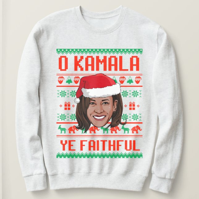 O KAMALA YE FAITHFUL SWEATSHIRT (Design vorne)