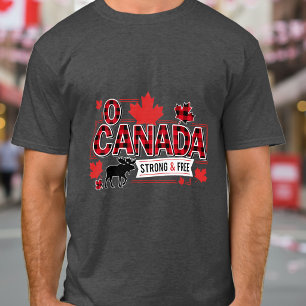 O Kanada Stark & Frei Elch ID1314 T-Shirt