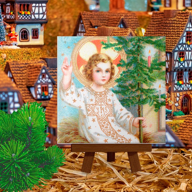 O komm, o komm, Emmanuel (Detail) Advent Fliese (Von Creator hochgeladen)