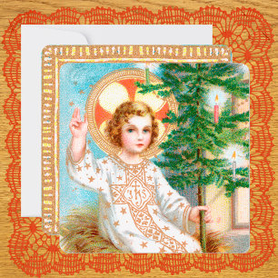 O komm, o komm, Emmanuel (Detail) Quadrat Advent Karte