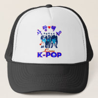 Ō" ♥ Liebe KPop Stylish Trucker Hat Zoll" ╝