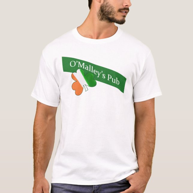 O Malleys Kneipe T-Shirt (Vorderseite)