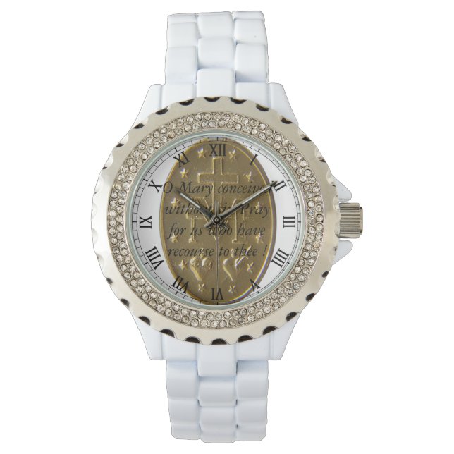 O Maria dachte ohne Sünde... Armbanduhr (Vorderseite)