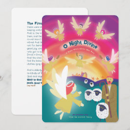 O Night Gövine Christmas Card Feiertagskarte