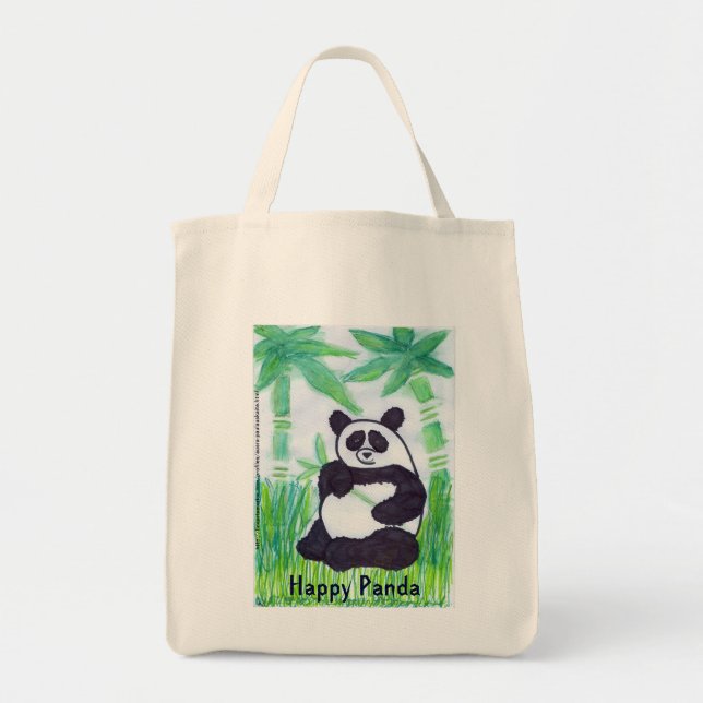 O.O. Happy Panda Bio Bag Tragetasche (Vorne)