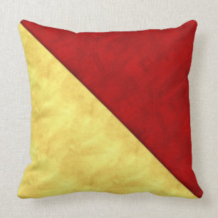 O Oscar Wasserfarben Wasserzeichenflagge Kissen