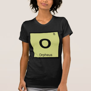 O - Periodisches Symbol der griechischen Chemie in T-Shirt