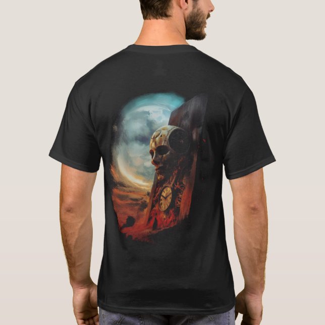O Relogio e a Mortalha Modelo II T-Shirt (Rückseite)
