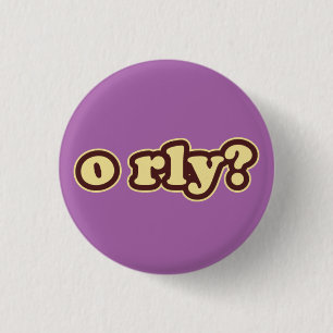 O RUHIG? Pinback-Taste für den Flair Lolcat Speak Button