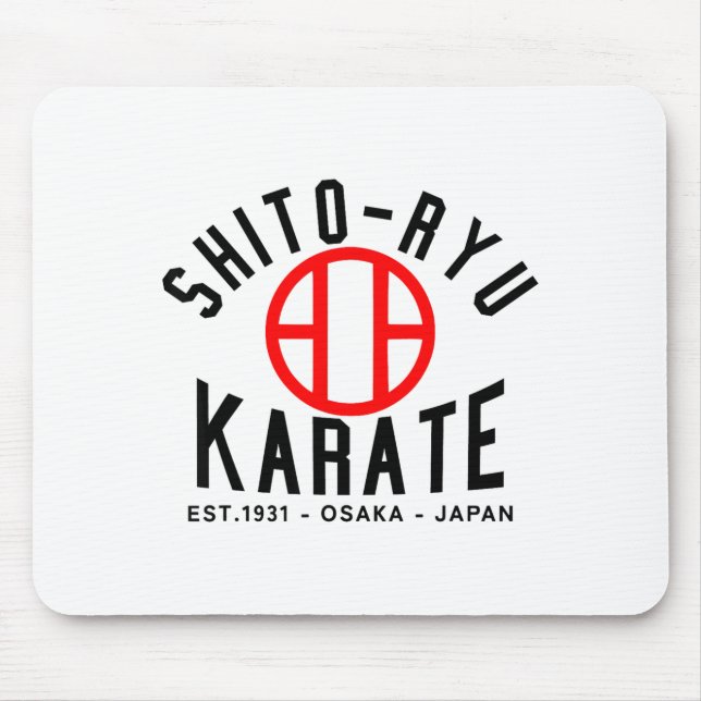 O-ryu Karate Japan Martial Arts  Mousepad (Vorne)