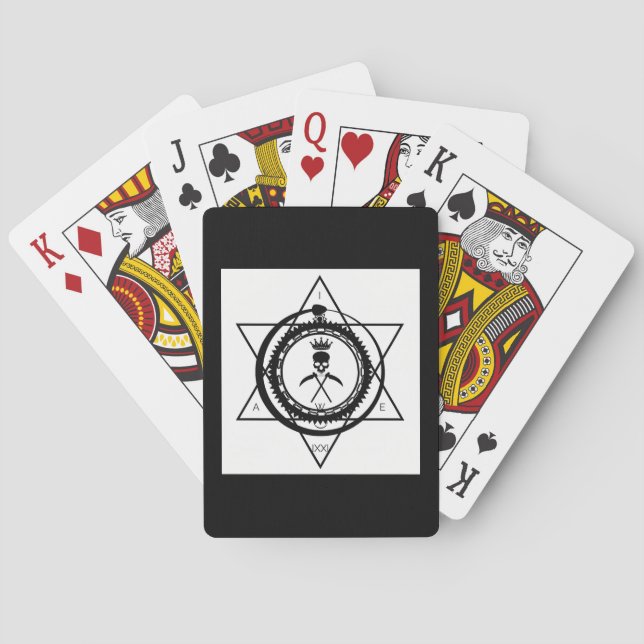 O.S.C. Kartenhalterung für klassische Spielkarten  (Rückseite)