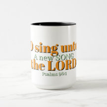 O sing unto the LORD Christian Mug