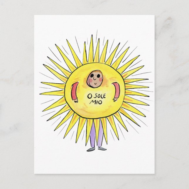 O Sohlenmio Postkarte (Vorderseite)