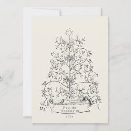 O Tannenbaum German Feiertagskarte