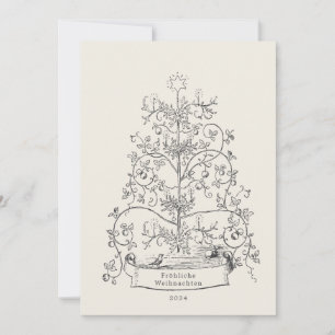 O Tannenbaum German Feiertagskarte