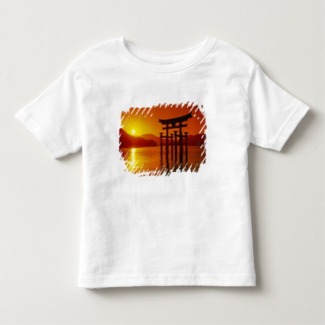 O-Torii Gate, Itsukushima-Schrein, Miyajima Kleinkind T-shirt (Vorderseite)