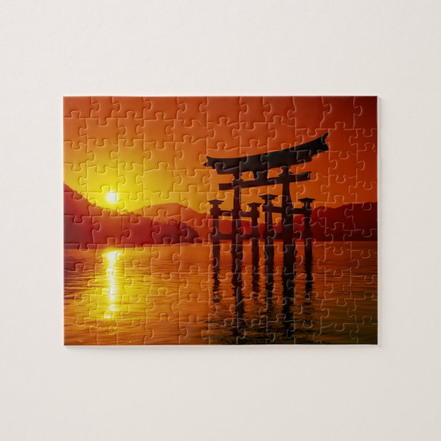 O-Torii Gate, Itsukushima-Schrein, Miyajima Puzzle (Horizontal)