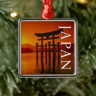 O-Torii Gate, Itsukushima Shrine | Miyajima, Japan Ornament Aus Metall