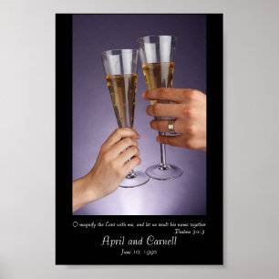 O verherrlicht den Herrn mit mir Poster