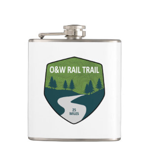 O&W-Bahnstrecke Flachmann