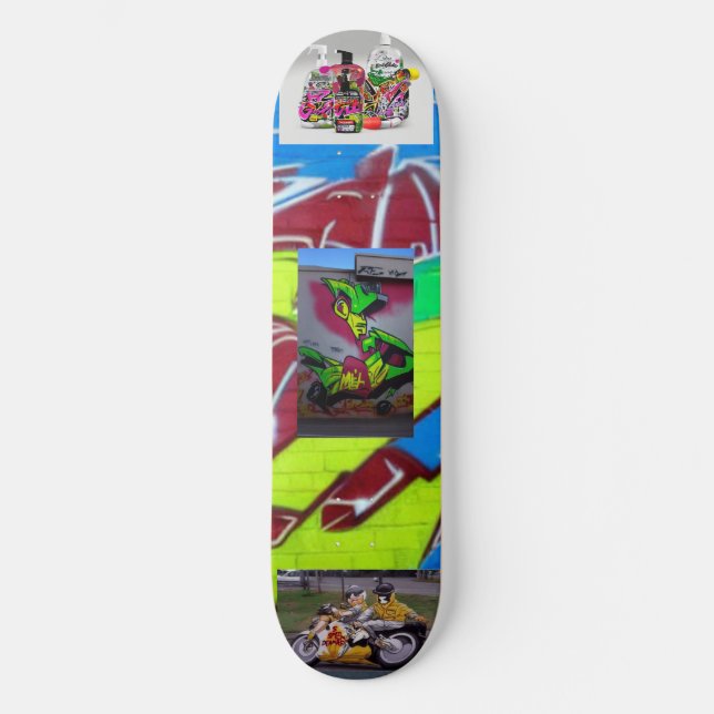 OAB SEMINALZ: Speeddaemon 1 Skateboard (Vorderseite)