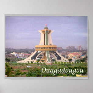 Oagadougou Faso Poster
