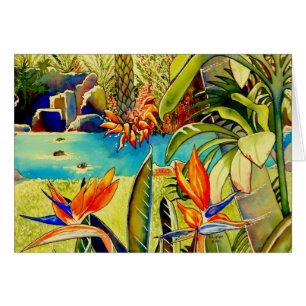 Oahu-Ananas-Plantagen-Teich