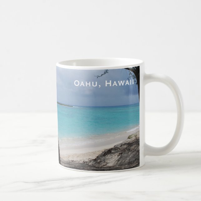 Oahu Hawaii Beach Classic Tasse (Rechts)