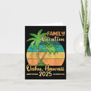 Oahu Hawaii Beach Familienurlaub 2025 Sommer Karte