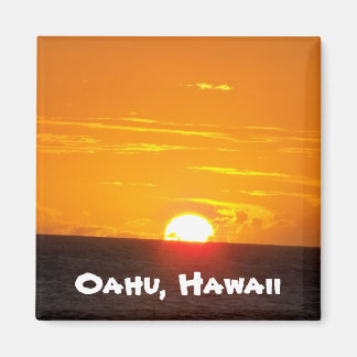 Oahu, Hawaii Magnet