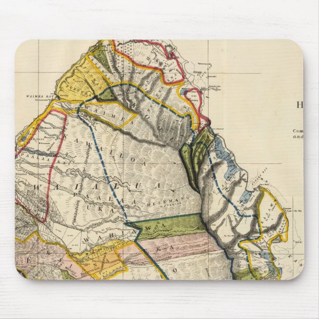 Oahu, Hawaii Mousepad (Vorne)